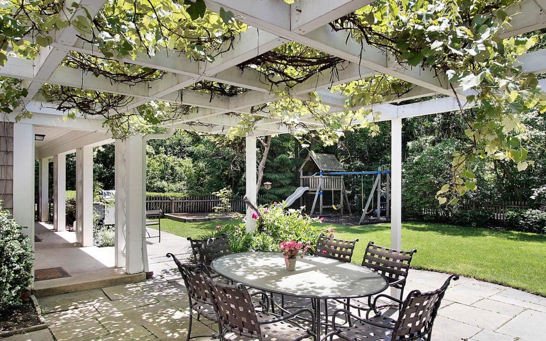 relaxing patio